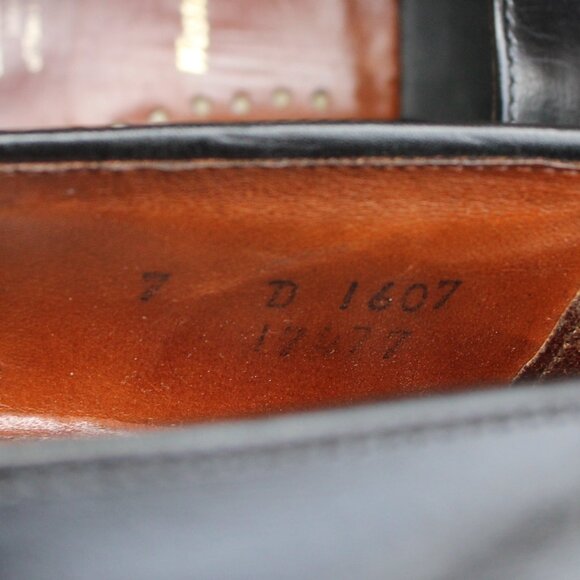 Allen Edmonds Calf Leather Black Loafers Men's US 7 Woman's 9.5 unisex - Picture 11 of 14